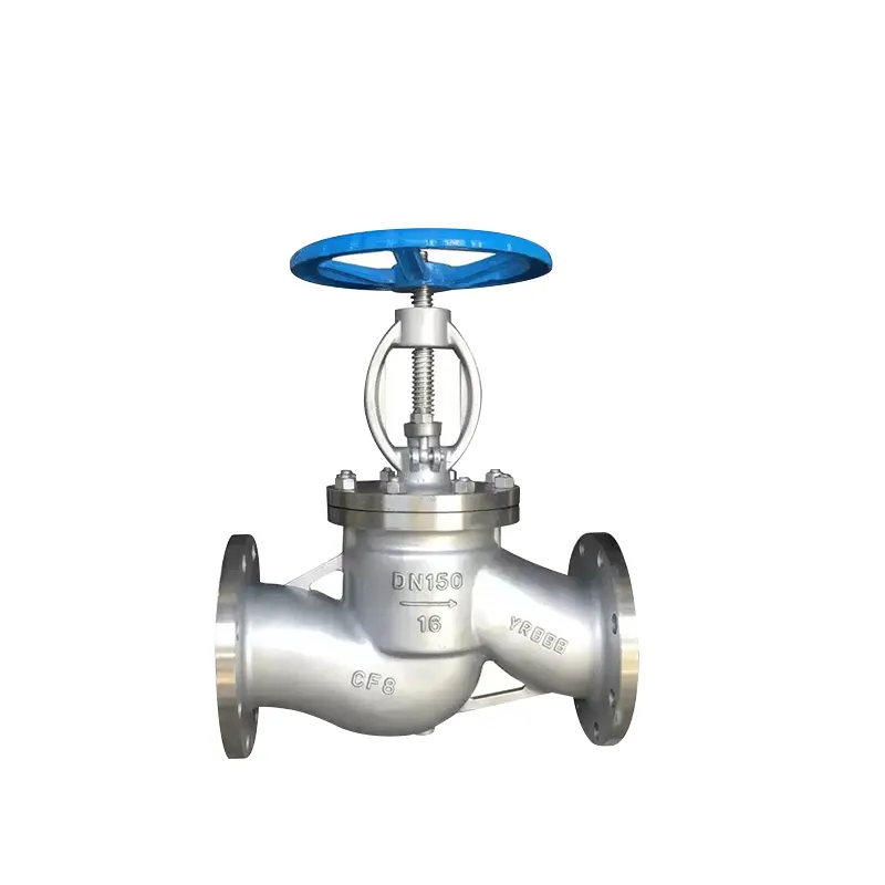 Manual Globe Valve: Internal Structure and Components Diagram