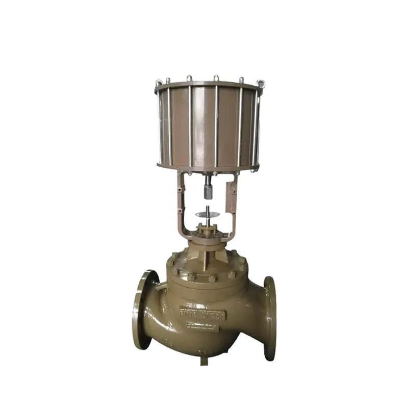 Valve body detail of ZJHM pneumatic control globe valve with alloy material