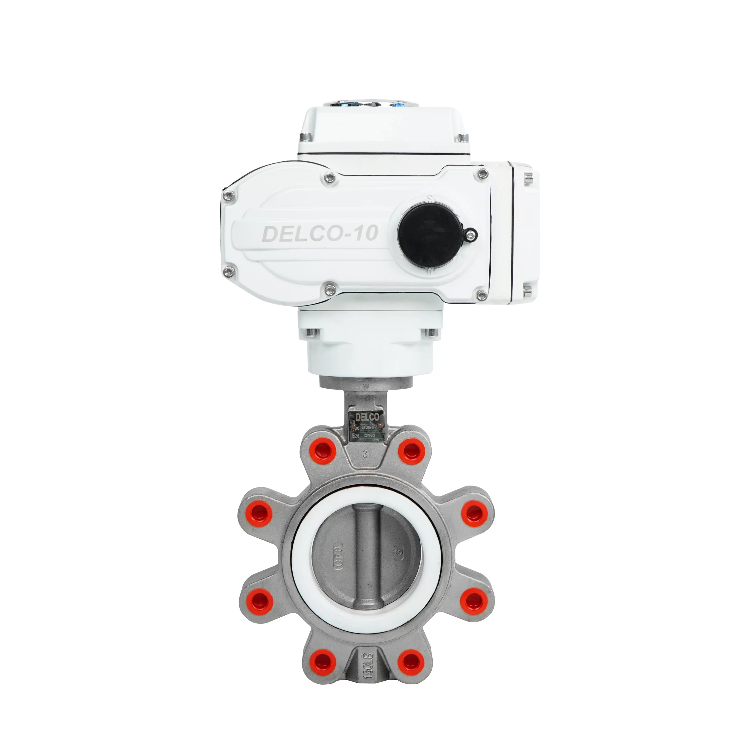 DK56-LB-S Electric Stainless Steel Lug Butterfly Valve 3