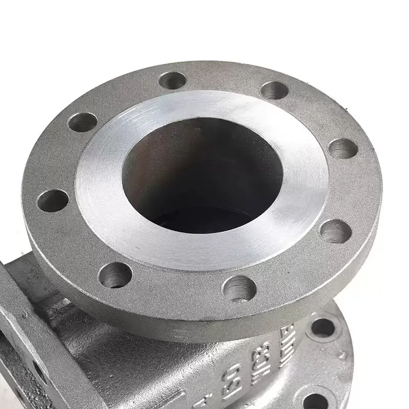 Manual Stainless Steel Flanged Gate Valve – Detail View 1