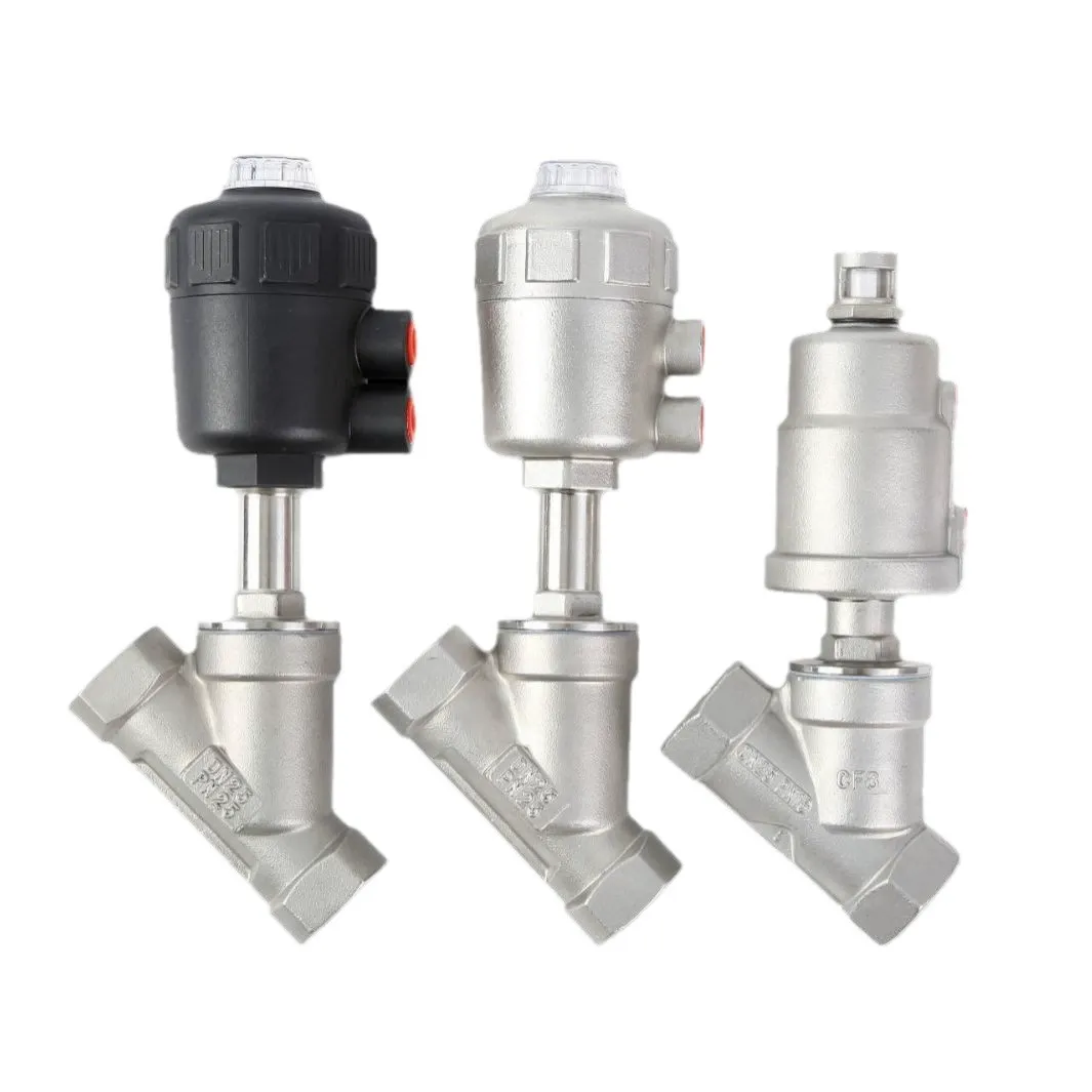 DELCO DK17A Pneumatic Angle Seat Valve 3