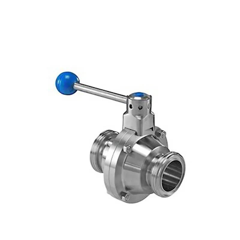 Manual Sanitary Butterfly Valve 1