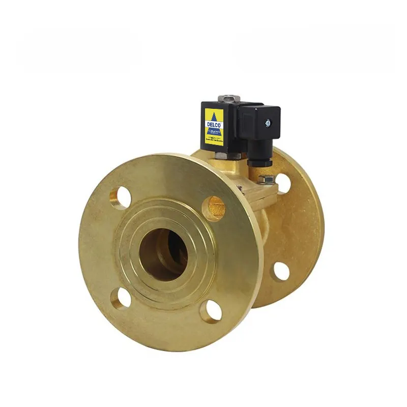 Brass/SS Flanged Pilot Operated Solenoid Valve 1